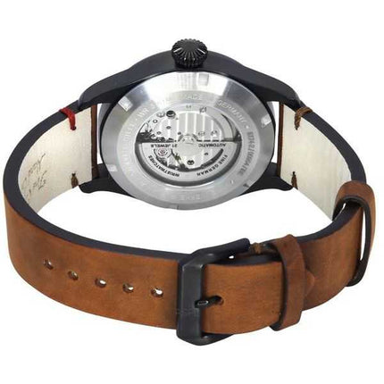 Orologio da uomo Iron Annie Flight Control Open Heart quadrante nero automatico 51742