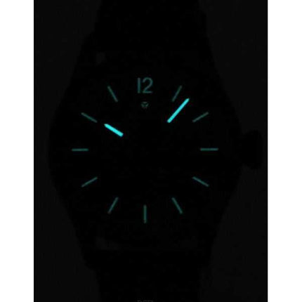 Iron Annie Flight Control cinturino in pelle quadrante nero automatico 51782 orologio da uomo