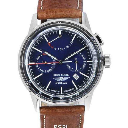 Iron Annie G38 Dessau quadrante multifunzione automatico 53623 orologio da uomo