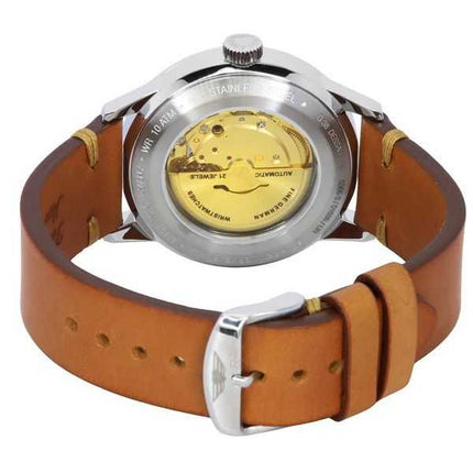 Orologio da uomo Iron Annie G38 Dessau cinturino in pelle quadrante blu automatico 53663 100M