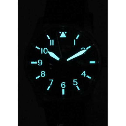 Iron Annie F13 Tempelhof Special Edition GMT cinturino in pelle quadrante nero quarzo 56442 orologio da uomo