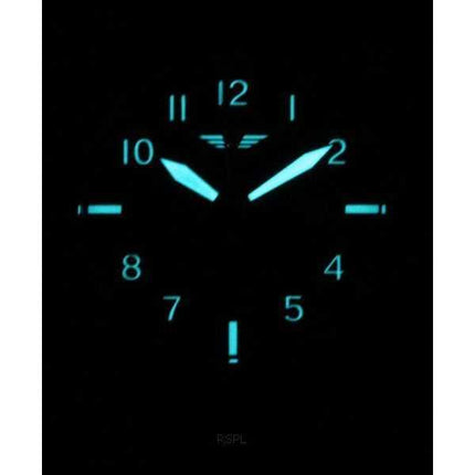 Orologio da uomo Iron Annie D-Aqui 1932 cinturino in pelle quadrante nero automatico 56622 100M