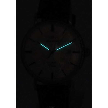 Orologio da uomo Iron Annie Classic cinturino in pelle marrone quadrante beige automatico 59585