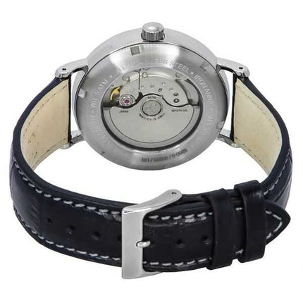 Iron Annie Amazonas Impressions Cinturino in pelle Quadrante beige Orologio automatico 59605 da uomo