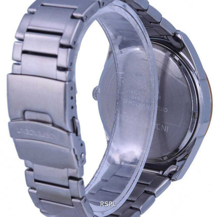 Orologio da uomo indipendente al quarzo con quadrante bianco in acciaio inossidabile IB5-331-11.G 100M