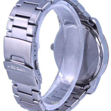 Orologio da uomo indipendente al quarzo con quadrante bianco in acciaio inossidabile IB5-438-11.G 100M