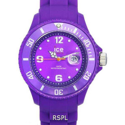 Orologio da donna Ice Forever con cinturino in silicone quadrante viola al quarzo 005104 100M