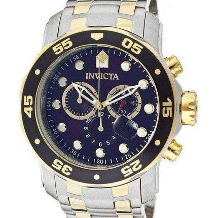 Invicta Pro-Diver Chronograph Blue Dial 0077 - Orologio da uomo