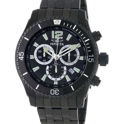 Orologio da uomo Invicta Specialty Black IP Chronograph 0624
