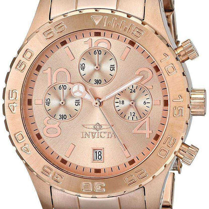 Invicta Specialty Chronograph Rose Gold Tone 1280 - Orologio da uomo