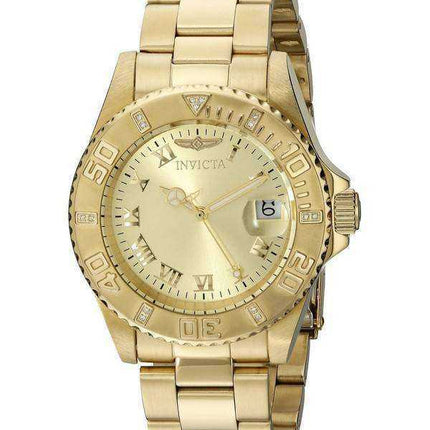 Orologio da uomo Invicta Pro Diver Diamond Accented Bezel Quartz 12820