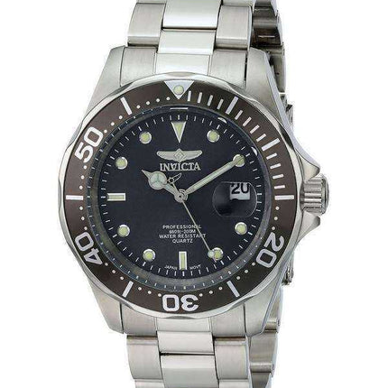 Orologio da uomo Invicta Pro Diver 200M quarzo quadrante grigio 14969
