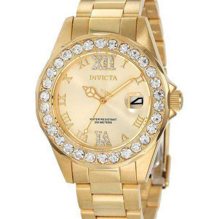 Orologio da donna Invicta Pro Diver Crystal Quarzo con quarzo 200M 15252