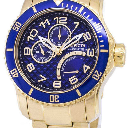 Invicta Pro Diver 15342 Orologio da uomo con quarzo retrogrado da strumento professionale da uomo 300M