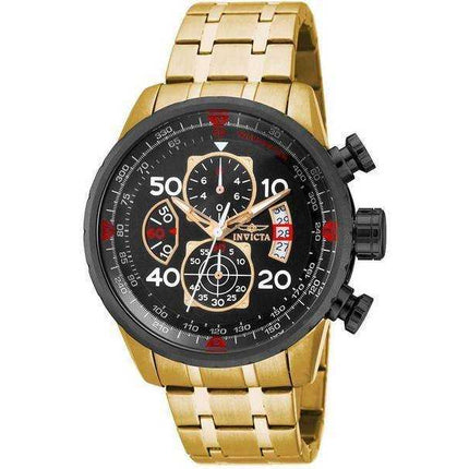 Orologio da uomo al quarzo tachimetro Invicta Aviator 17206
