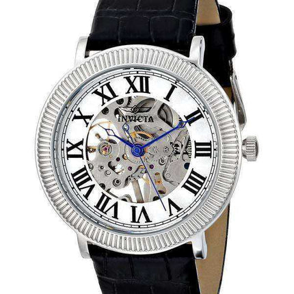 Invicta Special Silver Skeleton quadrante meccanico orologio da uomo 17243