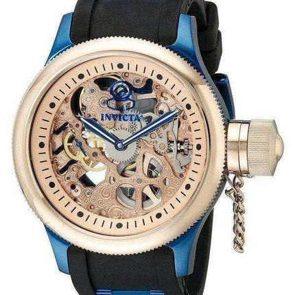 Orologio da uomo Invicta russo Diver Rose Skeleton Dial 17270