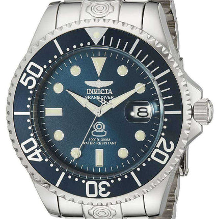 Orologio da uomo Invicta Pro Diver Automatic quadrante blu acciaio inossidabile 18160