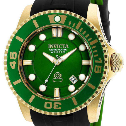 Orologio da uomo Invicta Pro Diver Automatic WR 300M Green Dial 20202