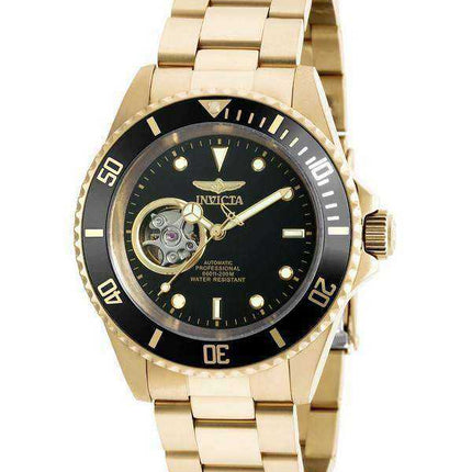Orologio da uomo Invicta Pro Diver Automatic Professional 200M Gold Tone 20436