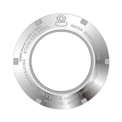 Orologio da uomo Invicta Grand Pro Diver in acciaio inossidabile con quadrante argentato automatico Diver's 21324 300M
