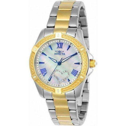 Orologio al quarzo donna Invicta Angel 23656 con accenti di diamante