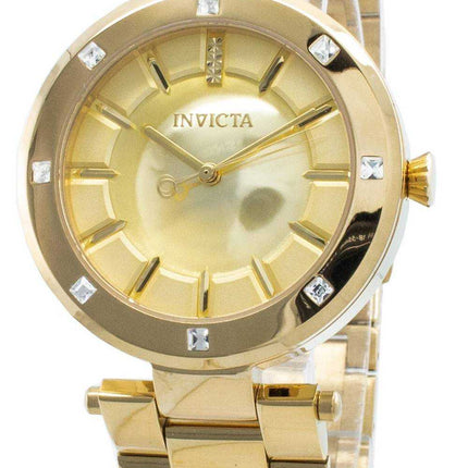 Orologio da donna al quarzo con accenti Diamond 23728 Invicta Angel
