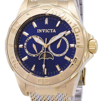 Invicta Pro Diver 24993 Moon Phase Analog Quartz - Orologio da uomo