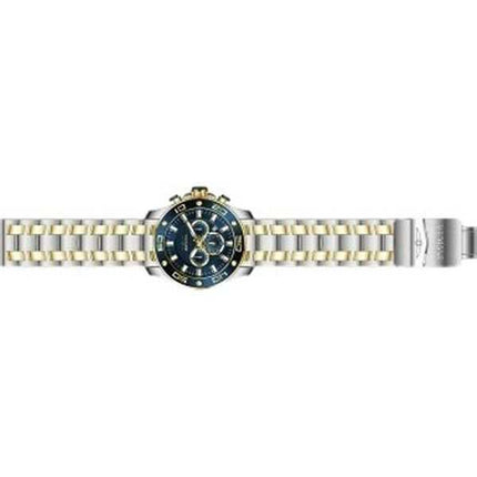 Orologio da uomo Invicta Pro Diver Scuba Chronograph Two Tone Stainless Steel Blue Dial Quartz 26082 100M