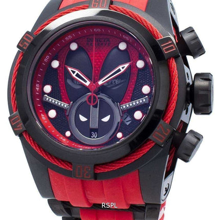 Orologio da uomo Invicta Marvel Deadpool 27152 Chronograph Automatic 200M