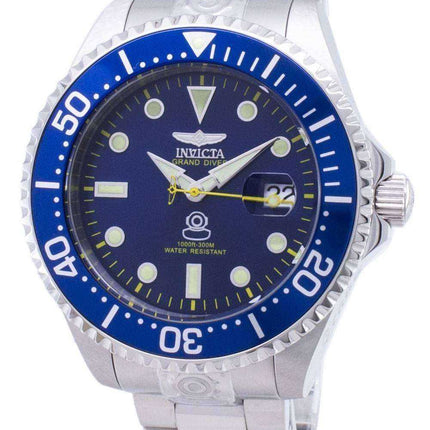 Orologio da uomo analogico automatico 300M Invicta Grand Diver 27611