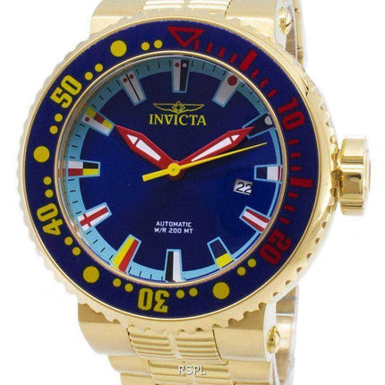 Orologio da uomo analogico automatico 200M Invicta Pro Diver 27665