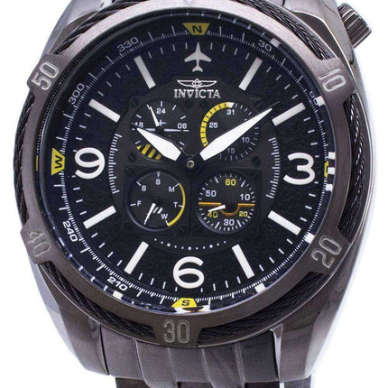 Orologio da uomo Invicta Aviator 28086 Cronografo al quarzo