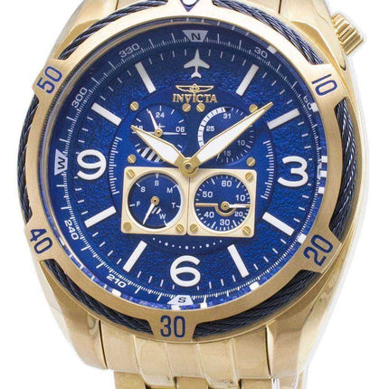 Orologio da uomo Invicta Aviator 28089 Cronografo al quarzo