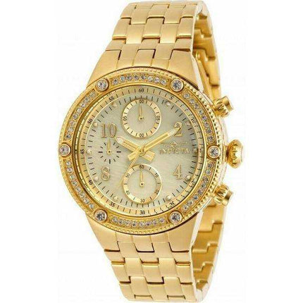 Orologio al quarzo donna Invicta Angel 29527 con accenti di diamante