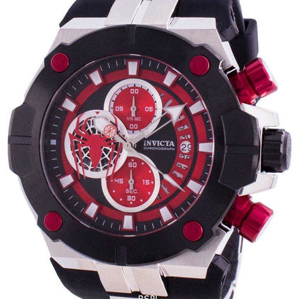 Orologio da uomo Invicta Marvel Spiderman 30317 quarzo cronografo edizione limitata 200M