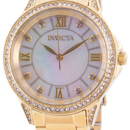 Orologio da donna Invicta Angel 30929 con diamanti al quarzo e accenti