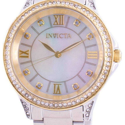 Orologio da donna Invicta Angel 30931 con diamanti al quarzo e accenti