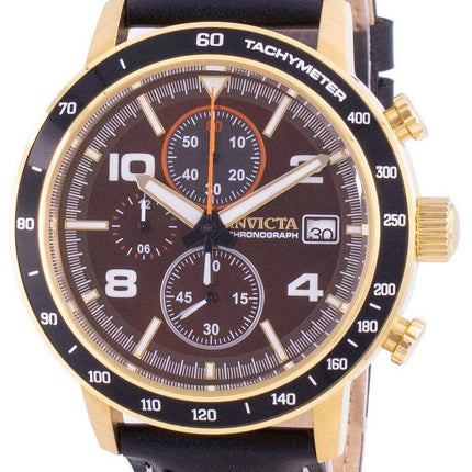 Orologio da uomo con tachimetro al quarzo Invicta Aviator 30935