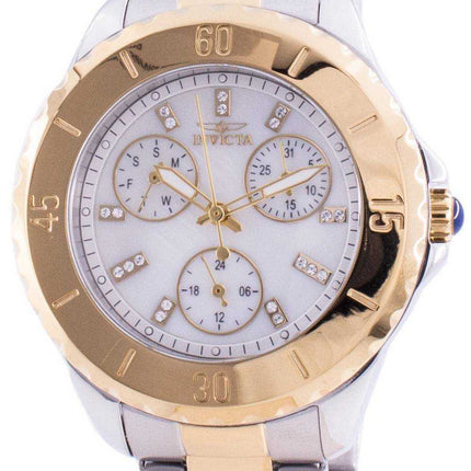 Orologio da donna Invicta Angel 30975 con diamanti al quarzo e accenti