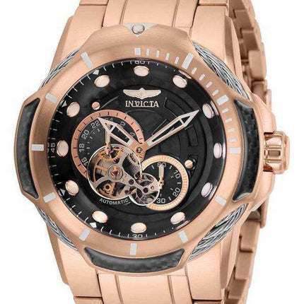 Orologio da uomo Invicta Bolt Automatic 31953 con cronografo a cuore aperto 100M