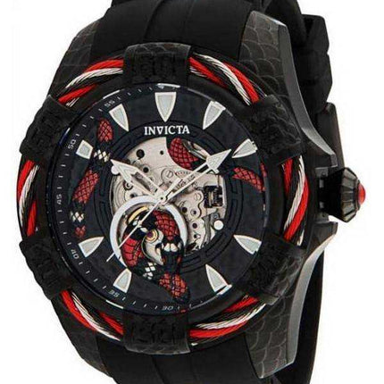 Orologio da uomo automatico Invicta Bolt con quadrante semi scheletrato 32324 100M