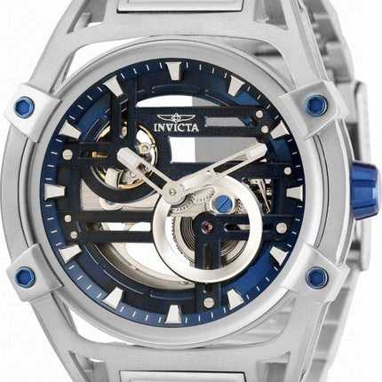 Orologio da uomo automatico Invicta Akula con quadrante scheletrato in acciaio inossidabile 32361 100M