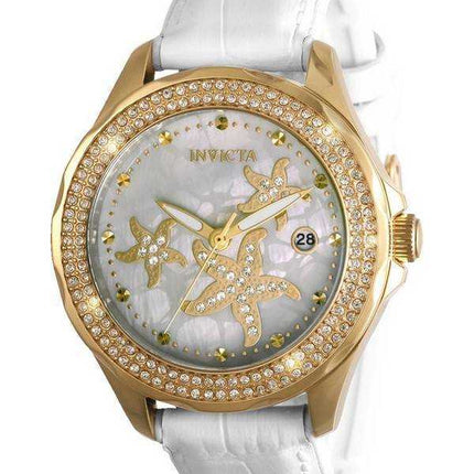 Invicta Wildflower Ocean Voyage 32666 Quartz Diamond Accents 100M Orologio da donna