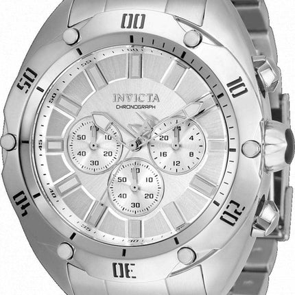 Orologio da uomo Invicta Venom cronografo quadrante argento al quarzo 33749 100M