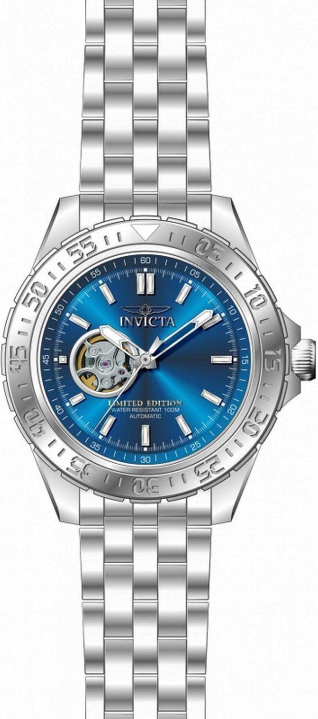 Orologio da uomo Invicta Pro Diver in edizione limitata con quadrante a cuore aperto al quarzo 34260 100M