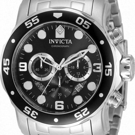 Orologio da uomo Invicta Pro Diver Chronograph in acciaio inossidabile al quarzo 34665 100M
