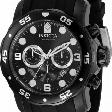 Orologio da uomo Invicta Pro Diver Cronografo al quarzo in acciaio inossidabile/silicone 34666 100M