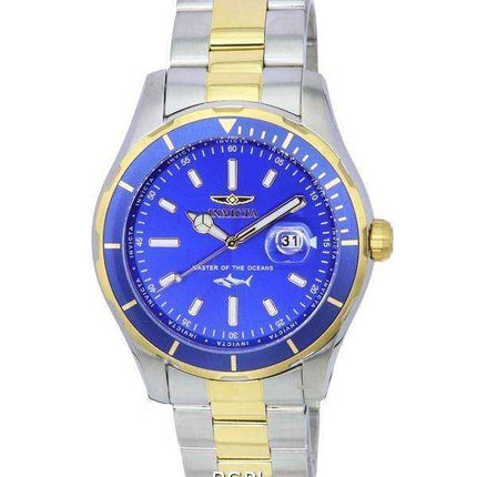 Orologio da uomo Invicta Pro Diver Master Of The Oceans quadrante blu al quarzo 35597 100M