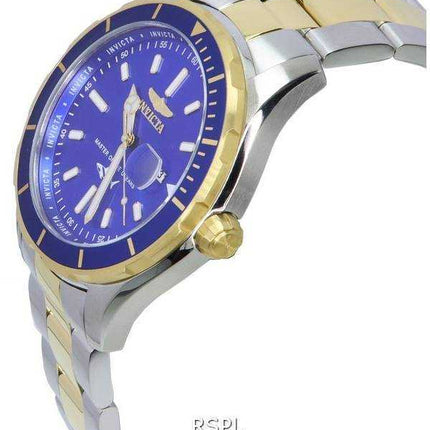 Orologio da uomo Invicta Pro Diver Master Of The Oceans quadrante blu al quarzo 35597 100M